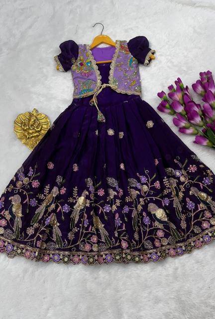 kids koti gown silk Children clothing wholesale